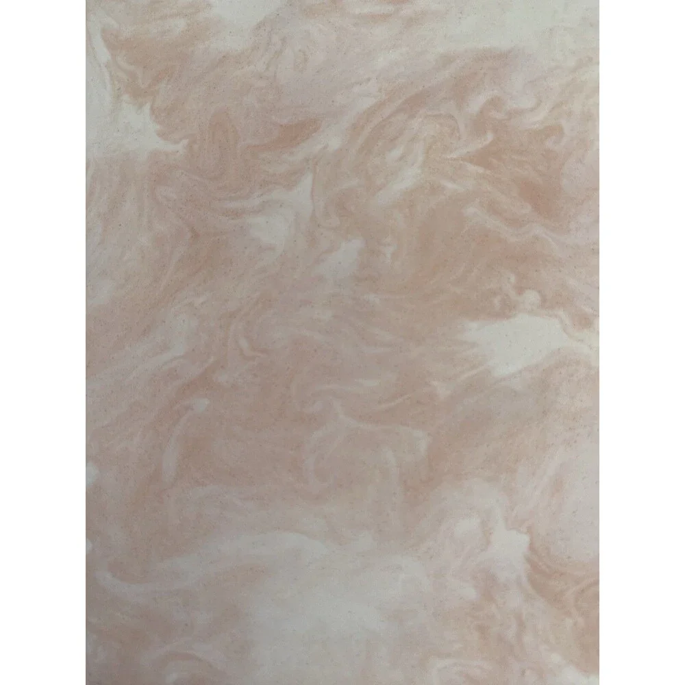 5 Vintage Pink Swirl Ceramic Tile 4 1/4” Tie Dye New Old Stock Made In England